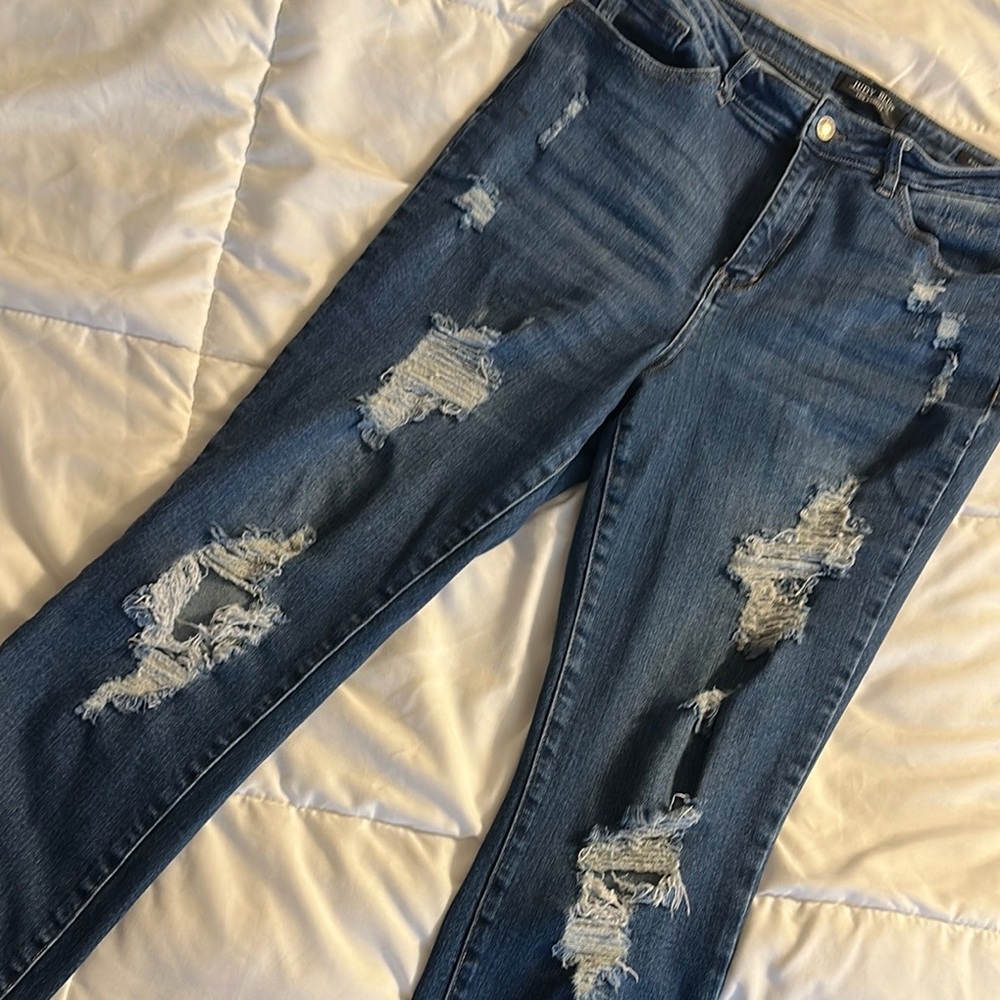 Distressed Judy Blue Jeans